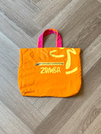 Customied from 5 pairs of Zumba cargo pants (made for free into a large tote bag)