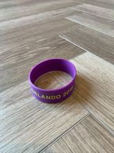Load image into Gallery viewer, Zumba convention wide wristband

