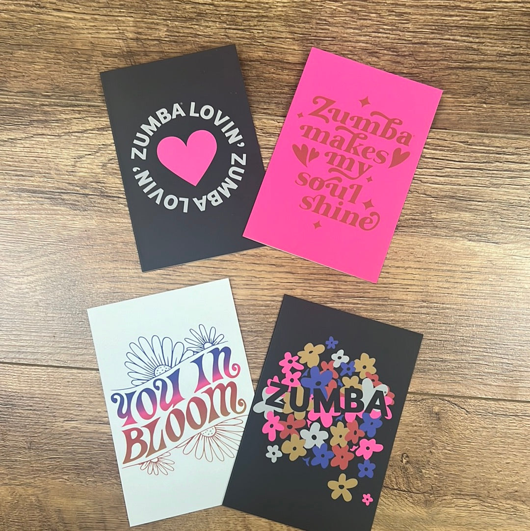 Zumba Program Card Zumba celebration card – ZW Clearance Store