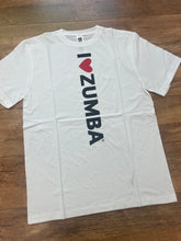 Load image into Gallery viewer, I love zumba one size tee
