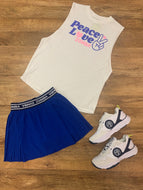 Victory pleated skort
