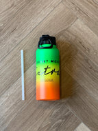 Funscape metal water bottle