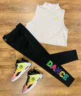 Dance high waisted ankle leggings