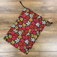 You in bloom drawstring bag