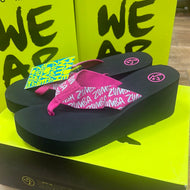 Zumba stand tall flip flops