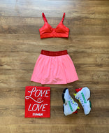 Haus pleated skort