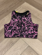 Tropics zip front bra