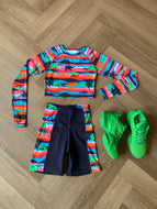 Sun and swim versatile biker shorts