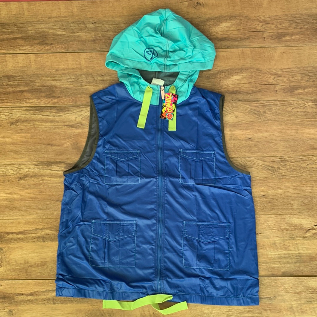 Mens Breakout Vest jacket - Dazzling blue