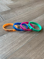 Libre rubber bracelets