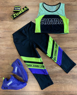 Zumba mesh crop