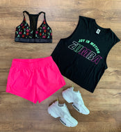 Zumba bright loose shorts