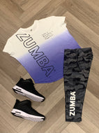 Funscape high low crew neck top