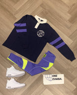 Prep long sleeve polo