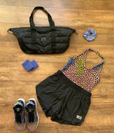 Core quilted duffel bag