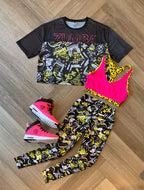 Sizzlin high waisted ankle leggings