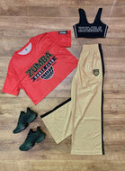 Victory straight leg mesh pants