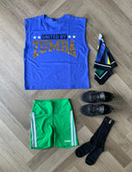 Color Apres high waisted biker shorts