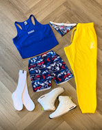 Apres Zumba high waisted biker shorts