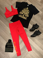 Zumba Holiday crew neck tee