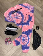Neon pullover sweatshirt