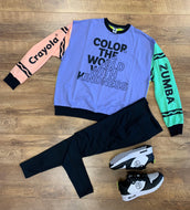 Crayola color with kindness sweatshirt