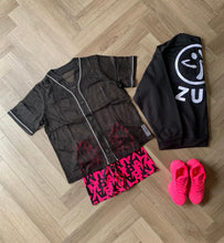 Load image into Gallery viewer, Electric feel mesh baseball jersey
