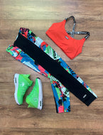 Free to create high waisted ankle leggings