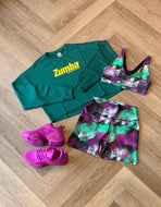 Apres Zumba high waisted biker shorts