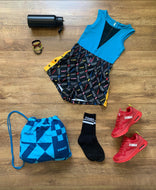 Rays drawstring towel bag