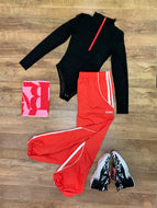 Haus wide track pants