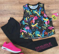 Tropical muscle tank