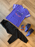 Prep loose fit v-neck top