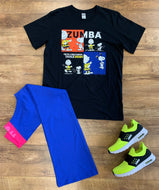 Zumba Peanuts Crew neck Tee