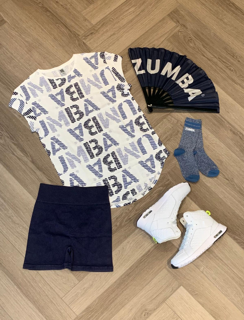 Blue Jean unisex round hem tee