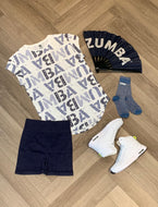Blue Jean unisex round hem tee