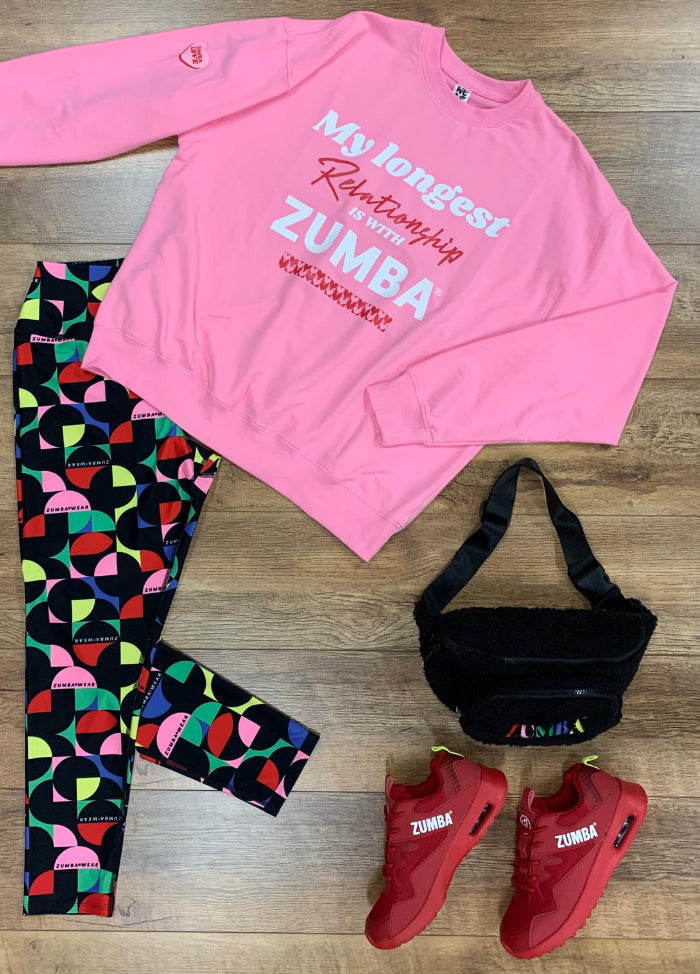 Zumba Haus plush waist bag