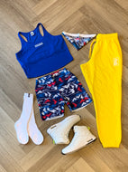 Victory cami tank with shelf bra