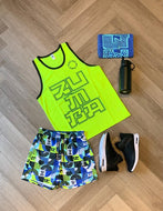 Eastern flavour mesh shorts