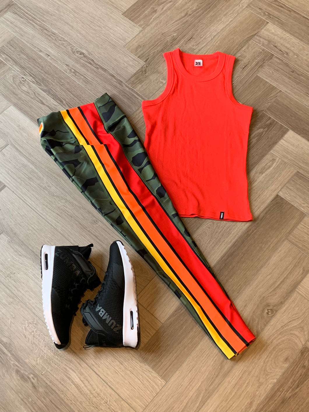 Explore high waisted ankle leggings with side panels