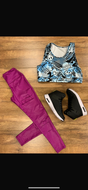 Transform high waisted slashed ankle leggings