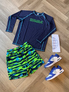 Sun and Swim long sleeve rashguard