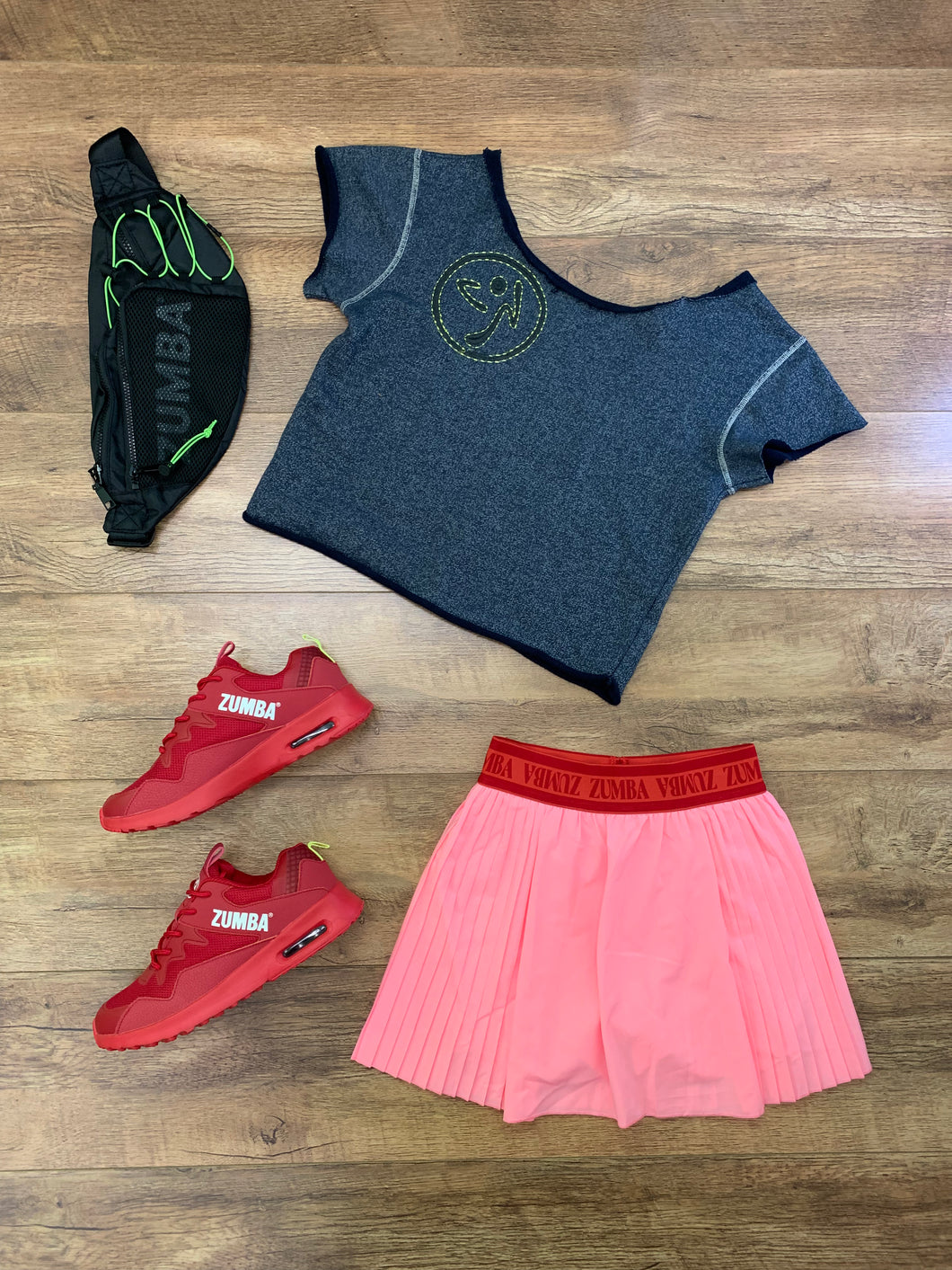 Zumba custom denim sweater top
