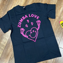 Load image into Gallery viewer, Zumba love tee
